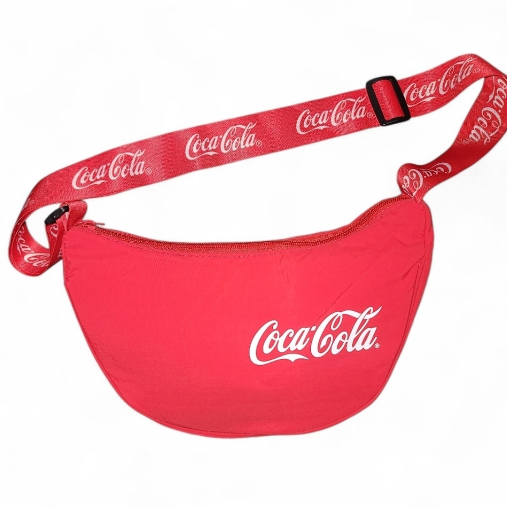 Coca-Cola Vibrant Red Crossbody Bag/ Dumpling Bag